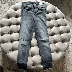 Rag and bone size 25 high rise skinny jeans